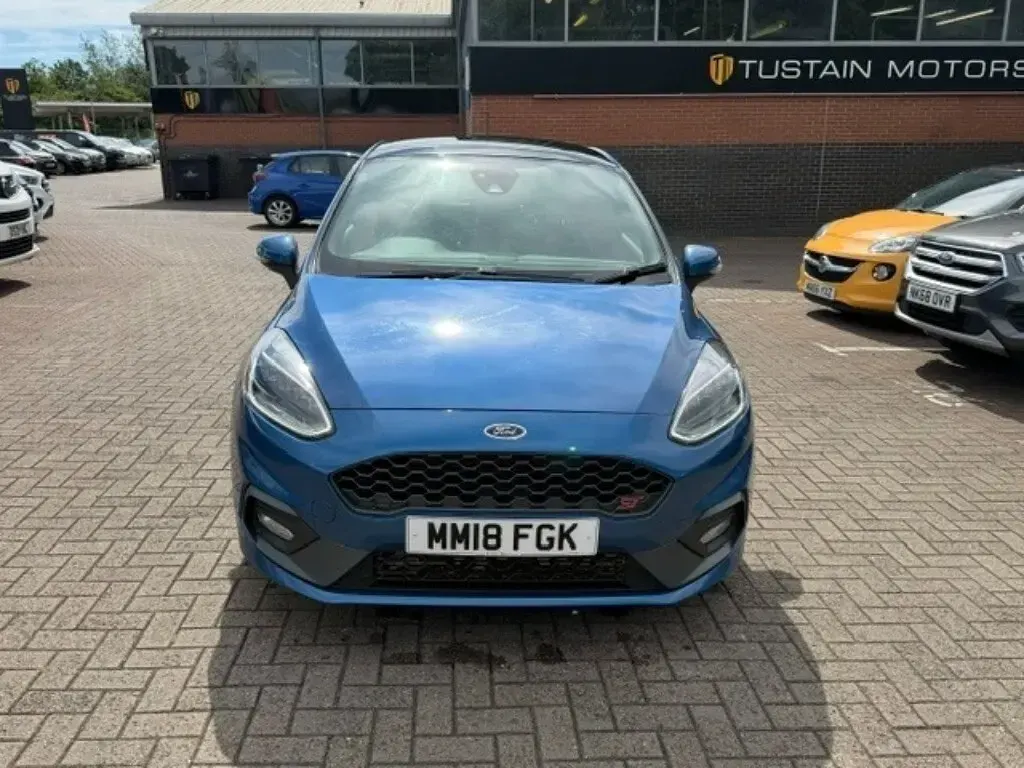 Used Ford Fiesta ST 200 HP (147 kW) 2018 Blue Hatchback