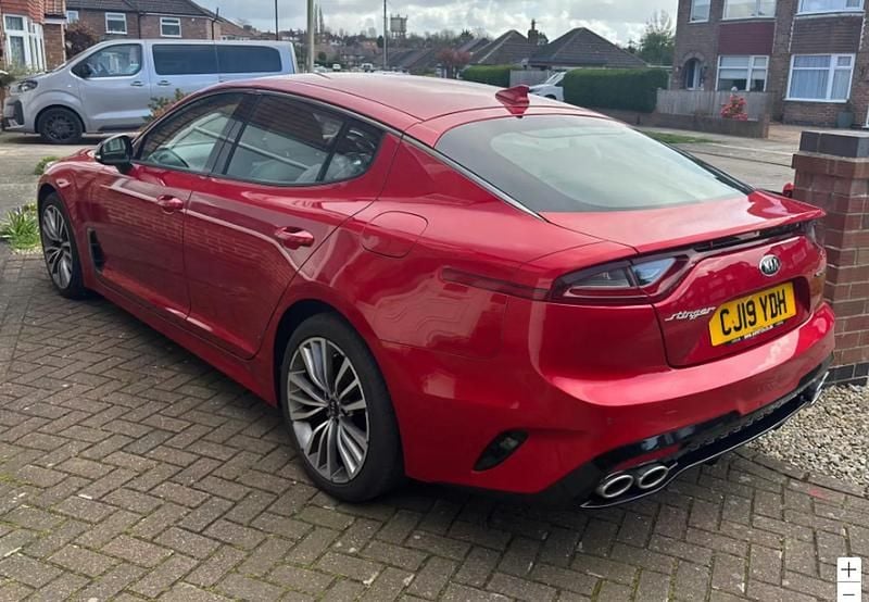 Used Kia Stinger GT-Line 2019 Red Hatchback