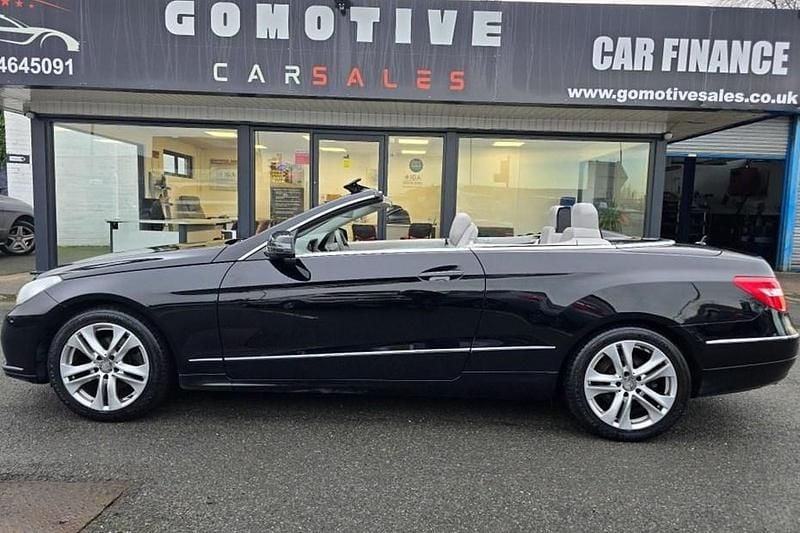 Black Used 2012 Mercedes E220 SE Cabriolet | £5,799 (Good price) - Image 1/1