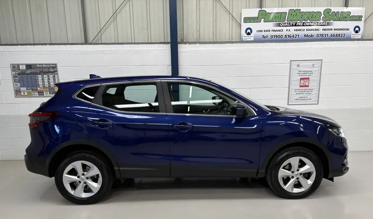 Used Nissan Qashqai Acenta Premium 115 HP (84 kW) 2019 Blue SUV
