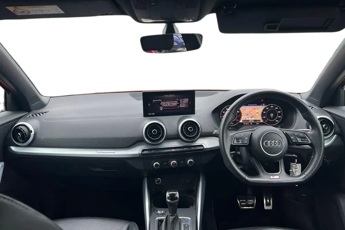 Used Audi Q2 Black Edition 150 HP (110 kW) 2020 Red SUV