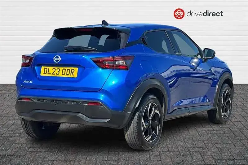 Used Nissan Juke N-Connecta 114 HP (83 kW) 2023 Blue SUV