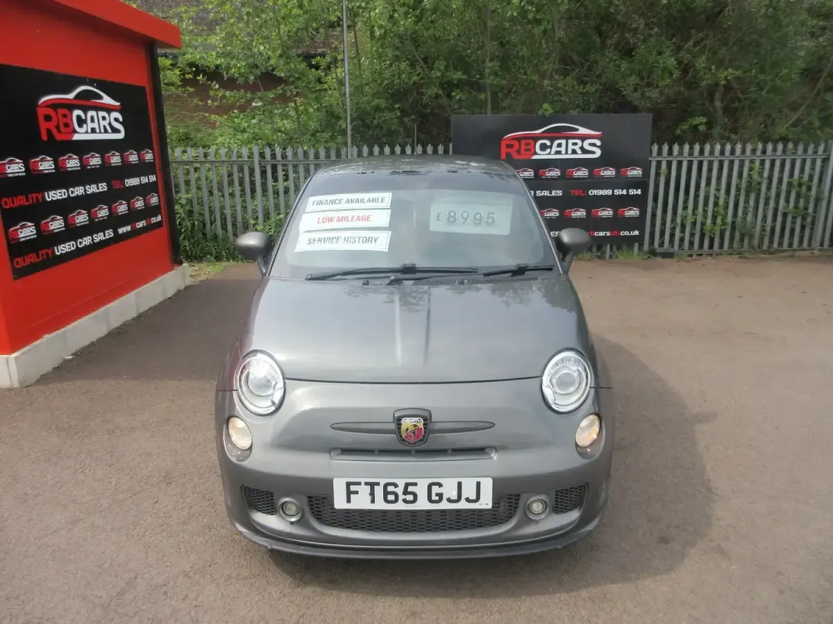 Begagnad Abarth 595 Competizione 180 HK (132 kW) 2015 Grå Halvkombi