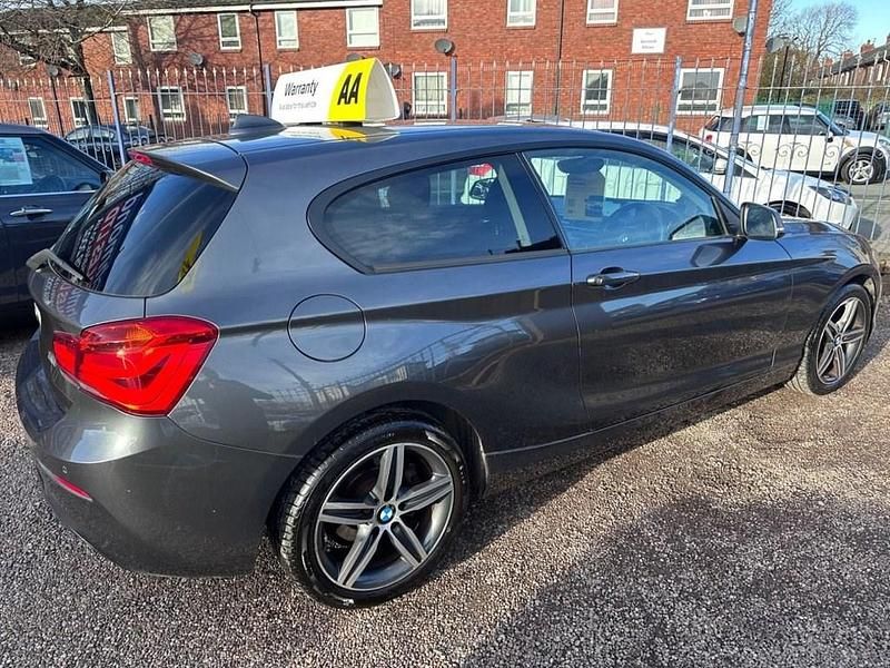 Used BMW 118 Sport Line 136 HP (100 kW) 2018 Grey Hatchback