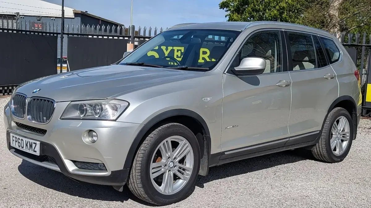 Used BMW X3 184 HP (135 kW) 2010 Silver SUV