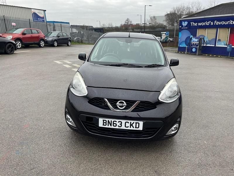 Used Nissan Micra Acenta 2013 Black Hatchback