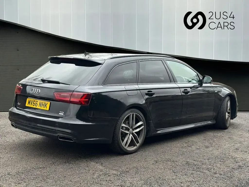 Used Audi A6 Black Edition 190 HP (139 kW) 2016 Black Estate