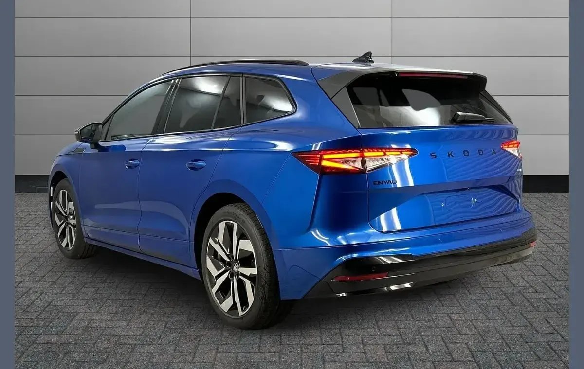 New Skoda Enyaq iV SportLine 210 kW (286 HP) 2026 Race blue metallic SUV