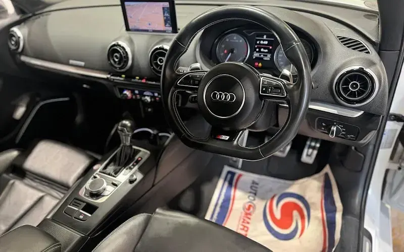 Used Audi S3 300 HP (220 kW) 2016 White Sedan