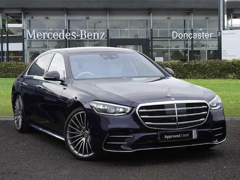 Blue Used 2022 Mercedes S350 AMG Line Premium Plus Sedan | £81,995 - Image 1/4