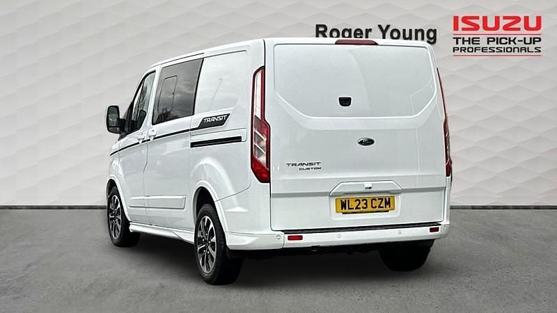 Used Ford Transit Custom Sport 170 HP (125 kW) 2023 White Van