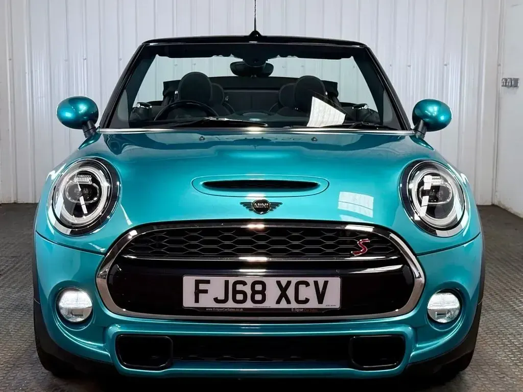 Used Mini Cooper S Cabriolet Classic 192 HP (141 kW) 2018 Blue Cabriolet