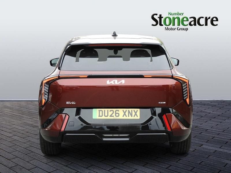 New Kia EV4 GT-Line S 150 kW (204 HP) 2026 Red Hatchback