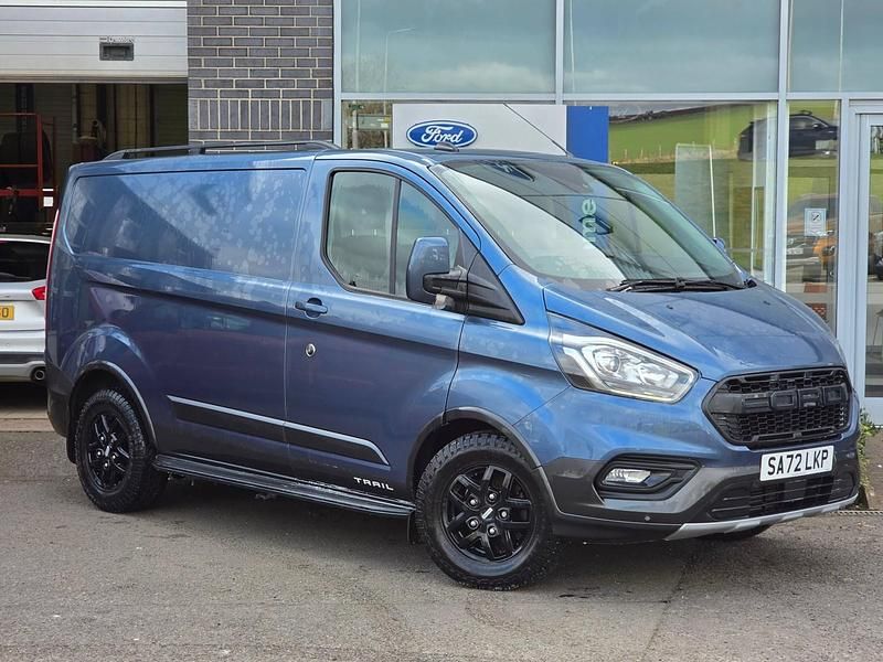 Used Ford Transit Custom 130 HP (95 kW) 2022 Blue Van