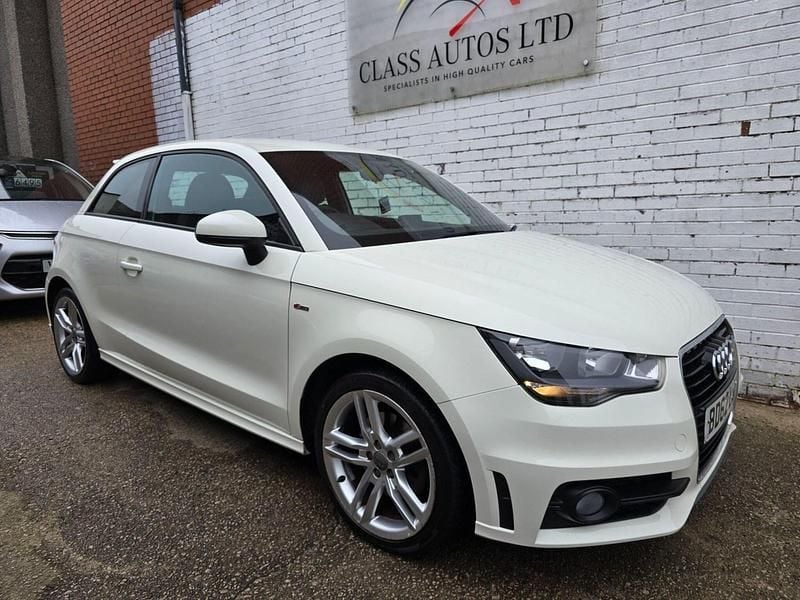 Used Audi A1 S-Line 122 HP (89 kW) 2012 White Hatchback