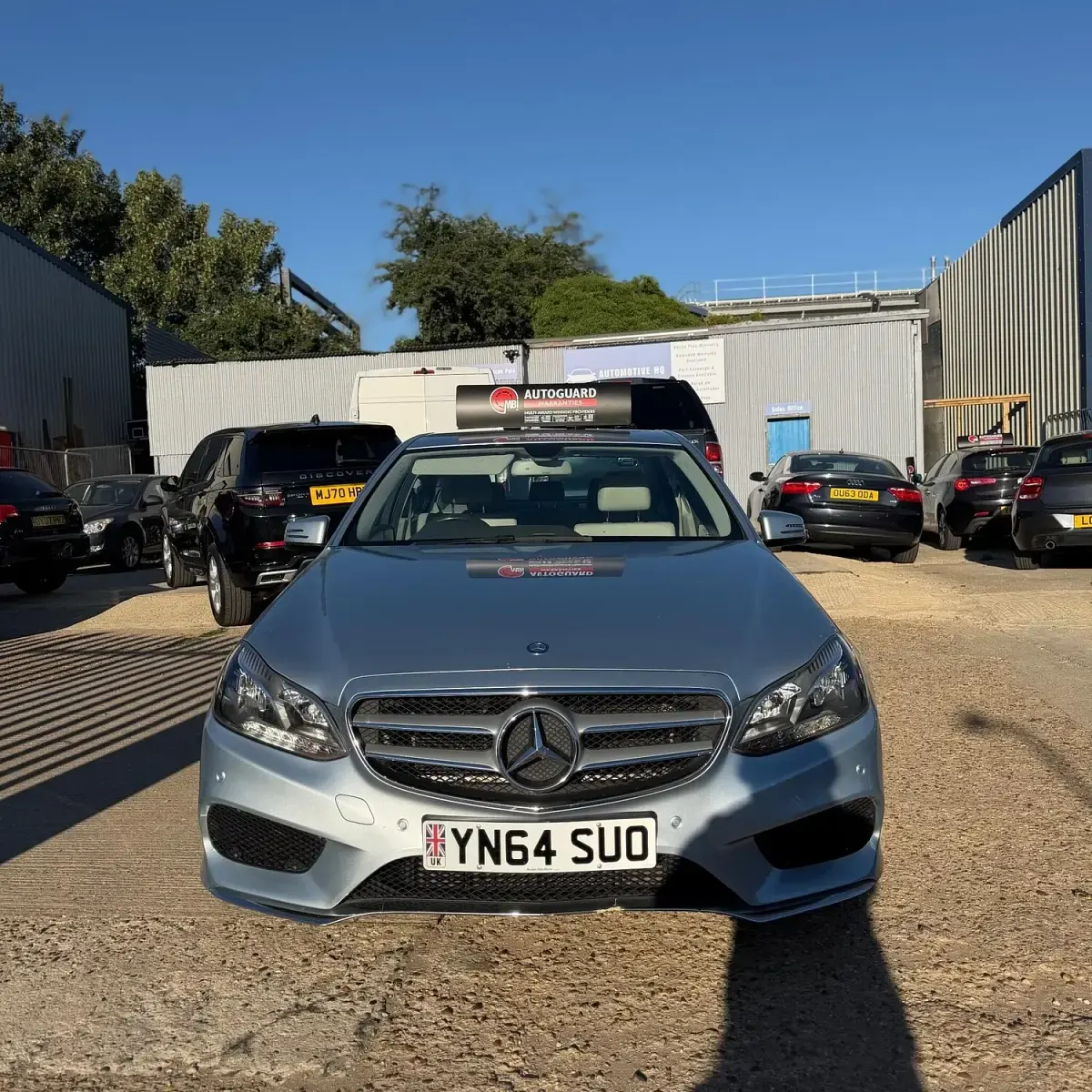 Used Mercedes E220 AMG 2014 Silver Sedan