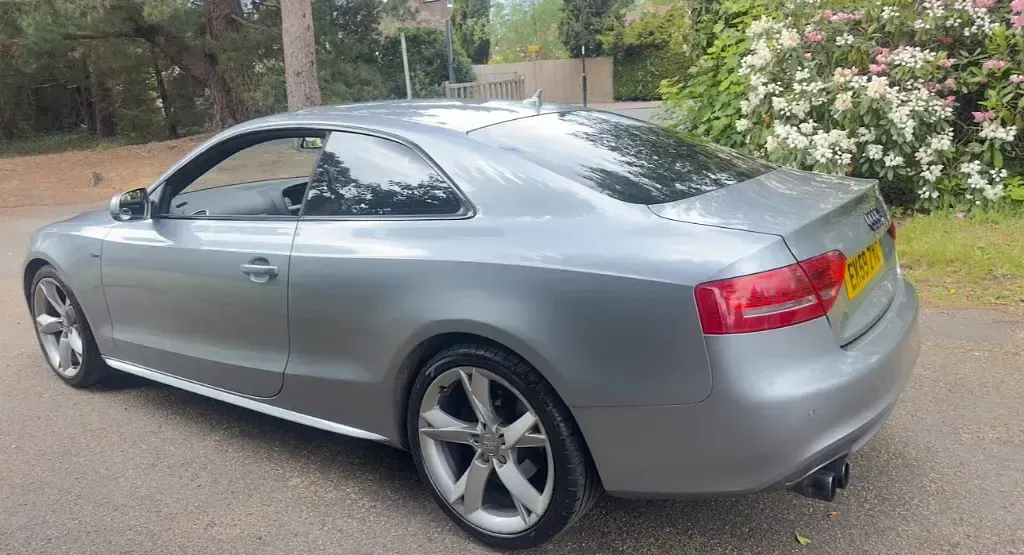 Used Audi A5 S-Line 2009 Grey Coupe