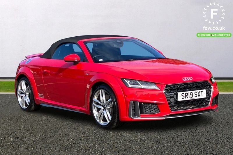 Red Used 2019 Audi TT Roadster Comfort Cabriolet | £19,899 (Fair price) - Image 1/4