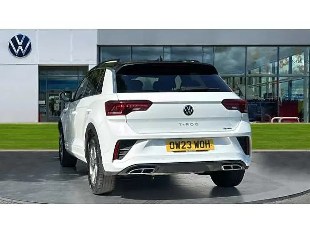 Used VW T-Roc R-line 150 HP (110 kW) 2023 White SUV