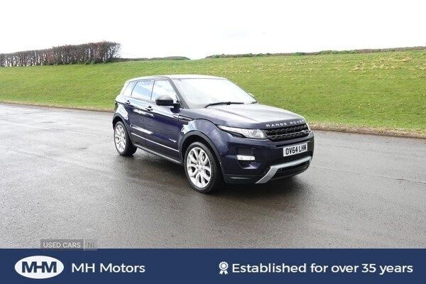 Blue Used 2014 Land Rover Range Rover evoque Dynamic Estate | £8,995 (Good price) - Image 1/4