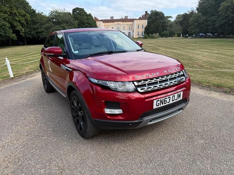 Red Used 2013 Land Rover Range Rover evoque Prestige SUV | £11,500 (Fair price) - Image 1/4