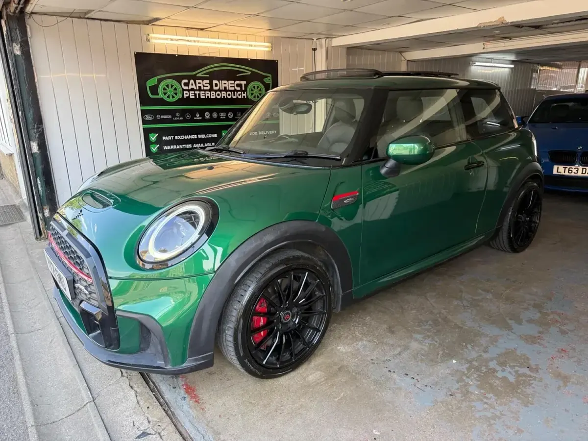 Used Mini John Cooper Works Hatch 2021 Green Hatchback