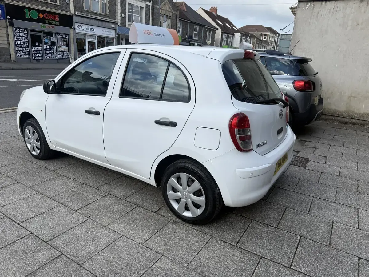 Used Nissan Micra Visia 2013 White Hatchback