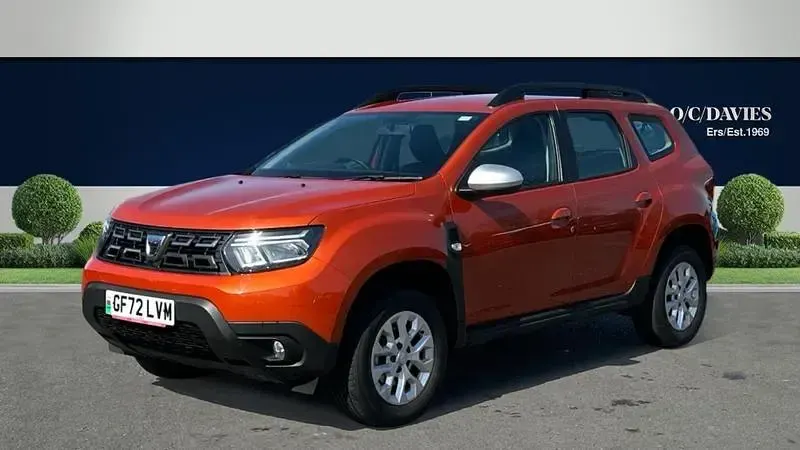 Used Dacia Duster Comfort 91 HP (66 kW) 2022 Orange SUV