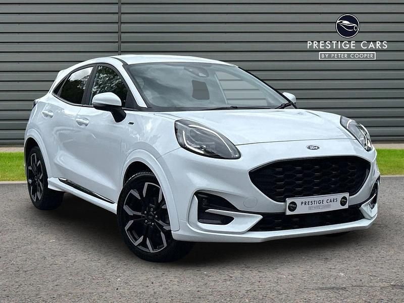 White Used 2020 Ford Puma Gen-E ST-Line X Hatchback | £14,493 (Fair price) - Image 1/4