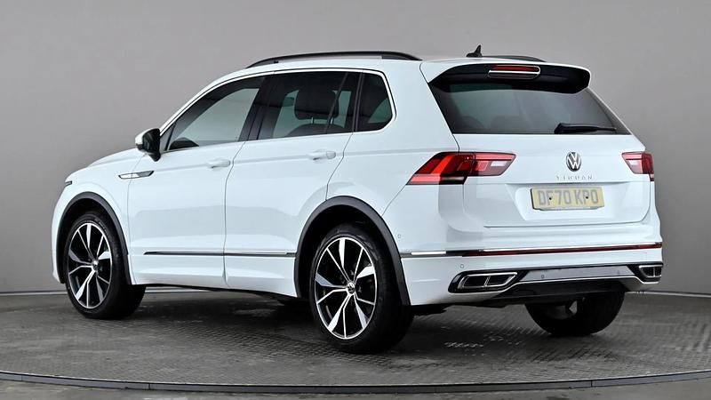 Used VW Tiguan R-line 150 HP (110 kW) 2020 White SUV