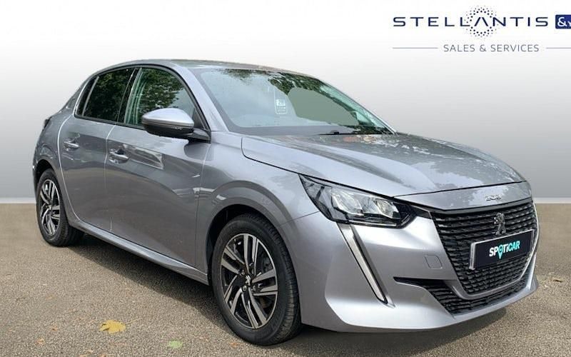 Grey Used 2021 Peugeot 208 Allure Hatchback | £12,536 (Fair price) - Image 1/4