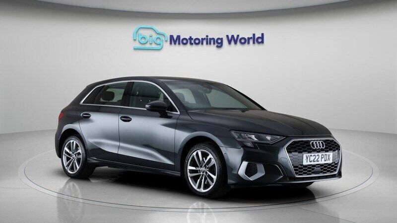 Grey Used 2022 Audi A3 Sportback e-tron Sport Sedan | £18,700 (Super price) - Image 1/4