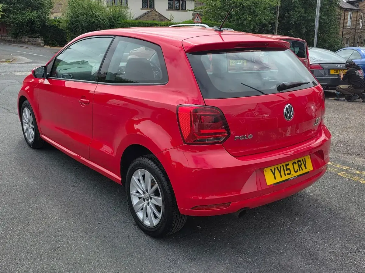 Used VW Polo SE 2015 Red Hatchback
