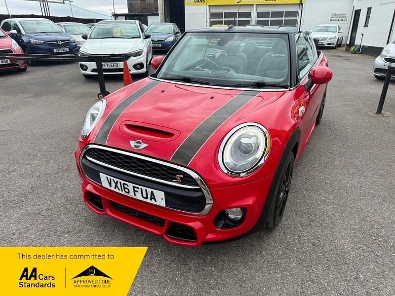 Usado Mini Cooper S Cabriolet 2016 Rojo Descapotable