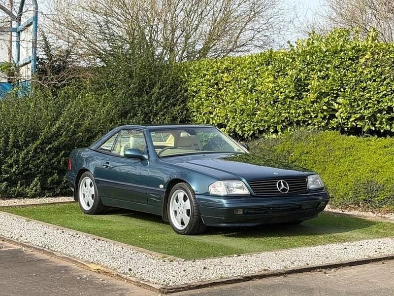 Used Mercedes SL280 204 HP (150 kW) 1998 Green Cabriolet
