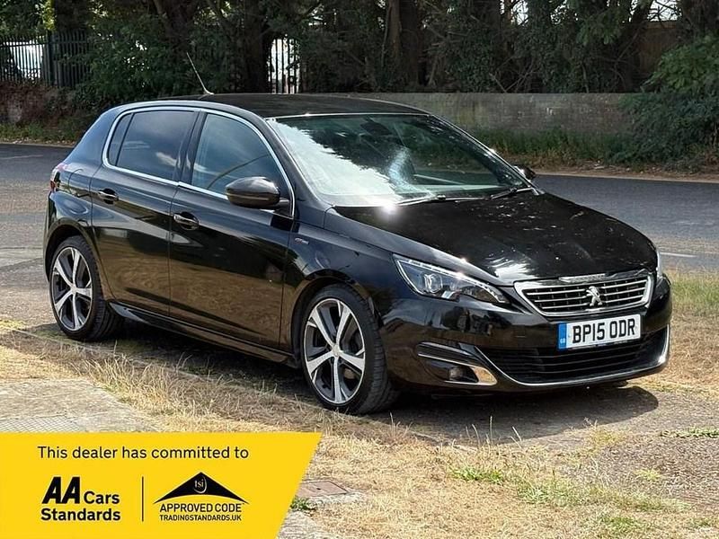 Black Used 2015 Peugeot 308 GT-line Hatchback | £4,850 (Fair price) - Image 1/4