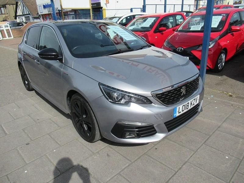 Used Peugeot 308 GT-line 2018 Grey Hatchback