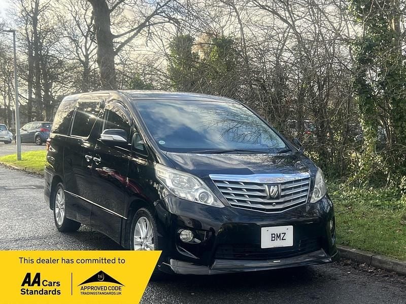 Black Used 2008 Toyota Alphard MPV | £8,989 (Fair price) - Image 1/4