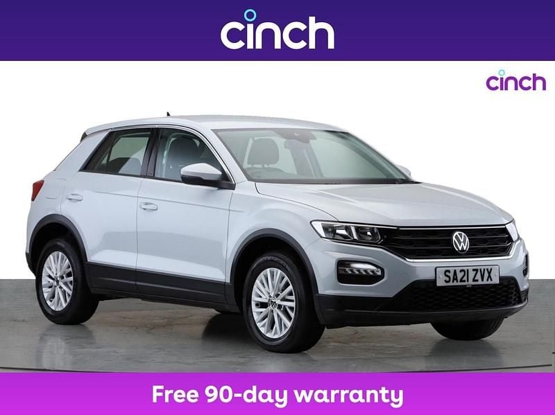 Silver Used 2021 VW T-Roc S SUV | £13,799 (Good price) - Image 1/3