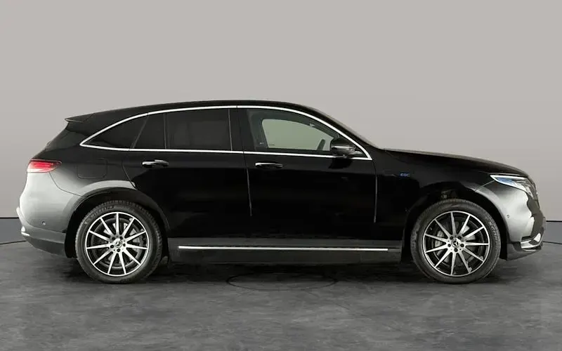 Used Mercedes EQC400 AMG line 300 kW (408 HP) 2022 Black SUV