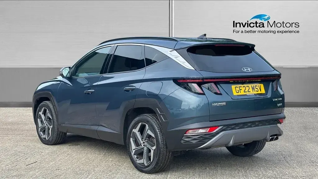 Used Hyundai Tucson Premium 230 HP (169 kW) 2022 Blue SUV