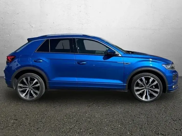 Used VW T-Roc R-line 150 HP (110 kW) 2022 Blue SUV