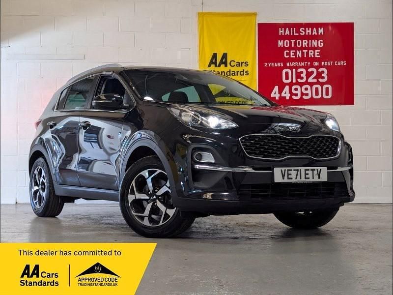 Used Kia Sportage 130 HP (95 kW) 2022 Black SUV