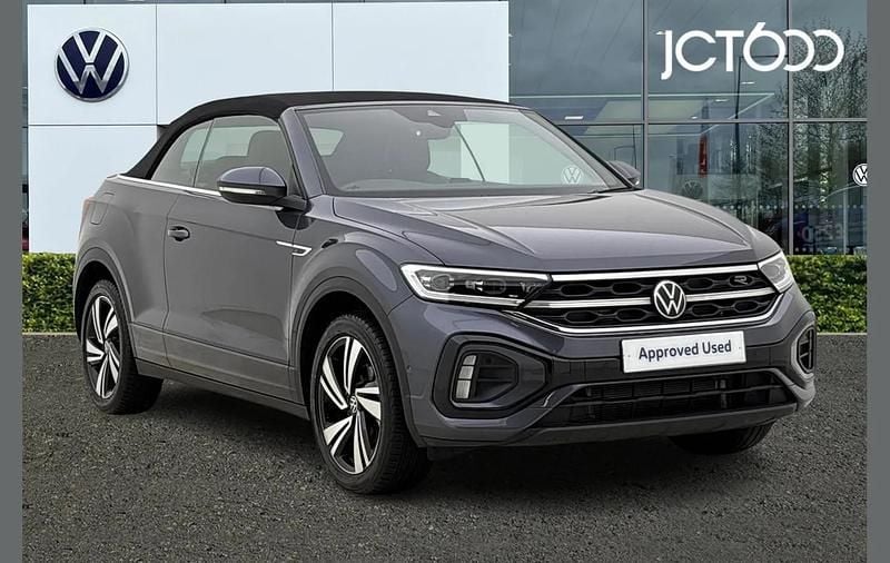 Used VW T-Roc Cabriolet R-line 150 HP (110 kW) 2025 Grey Cabriolet