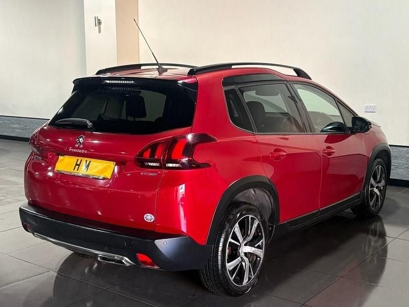 Used Peugeot 2008 GT-line 110 HP (80 kW) 2017 Red SUV