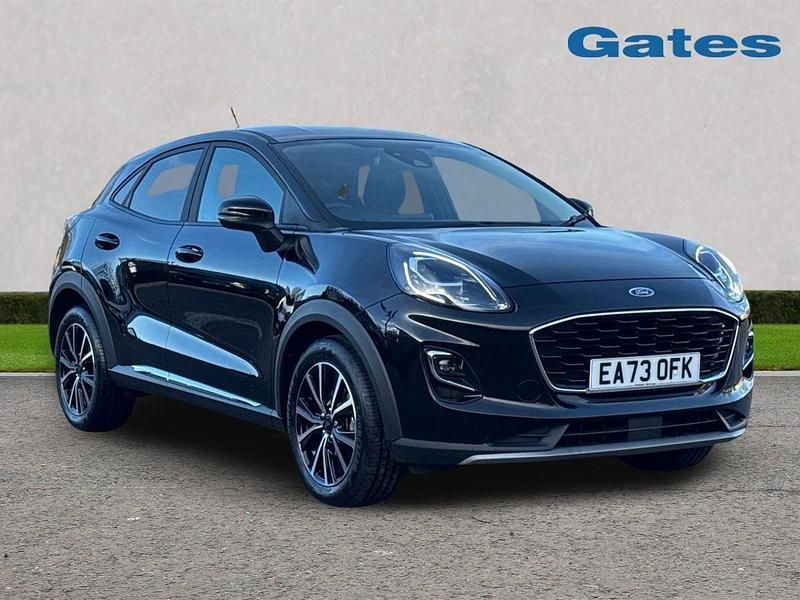 Black Used 2023 Ford Puma Titanium Hatchback | £17,000 (Fair price) - Image 1/4