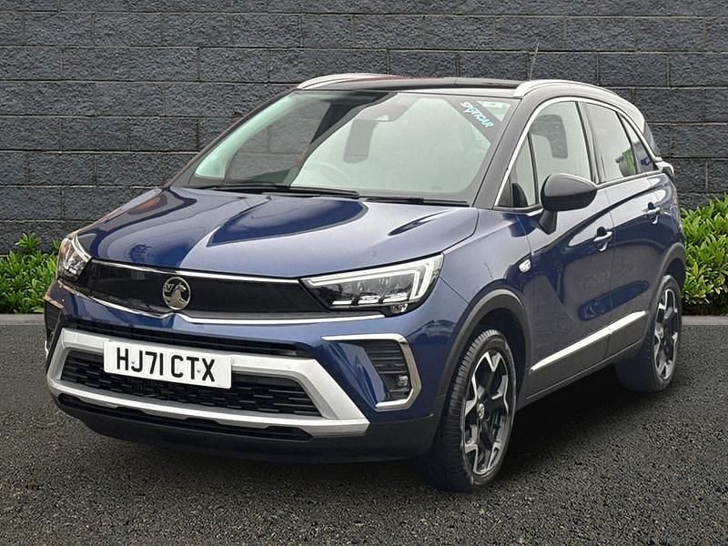 Used Vauxhall Crossland Ultimate 120 HP (88 kW) 2021 Blue SUV