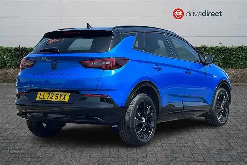 Used Vauxhall Grandland X GS Line 130 HP (95 kW) 2022 Blue SUV