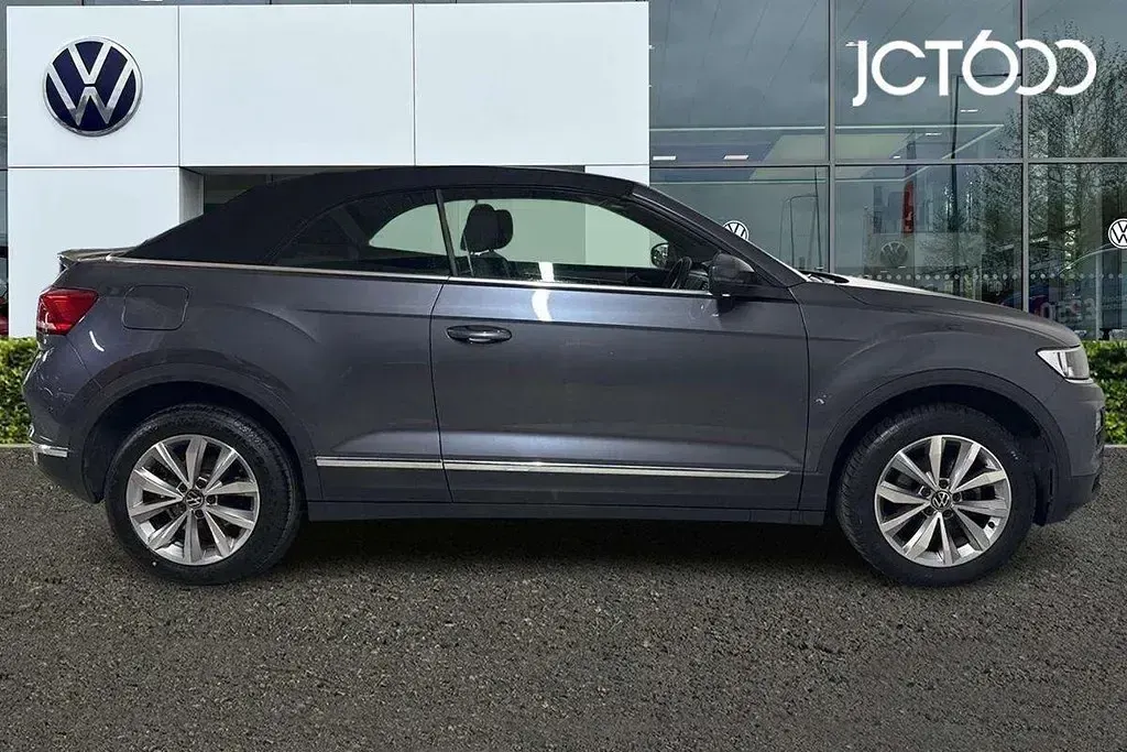 Used VW T-Roc Cabriolet Design 115 HP (84 kW) 2020 Grey Cabriolet