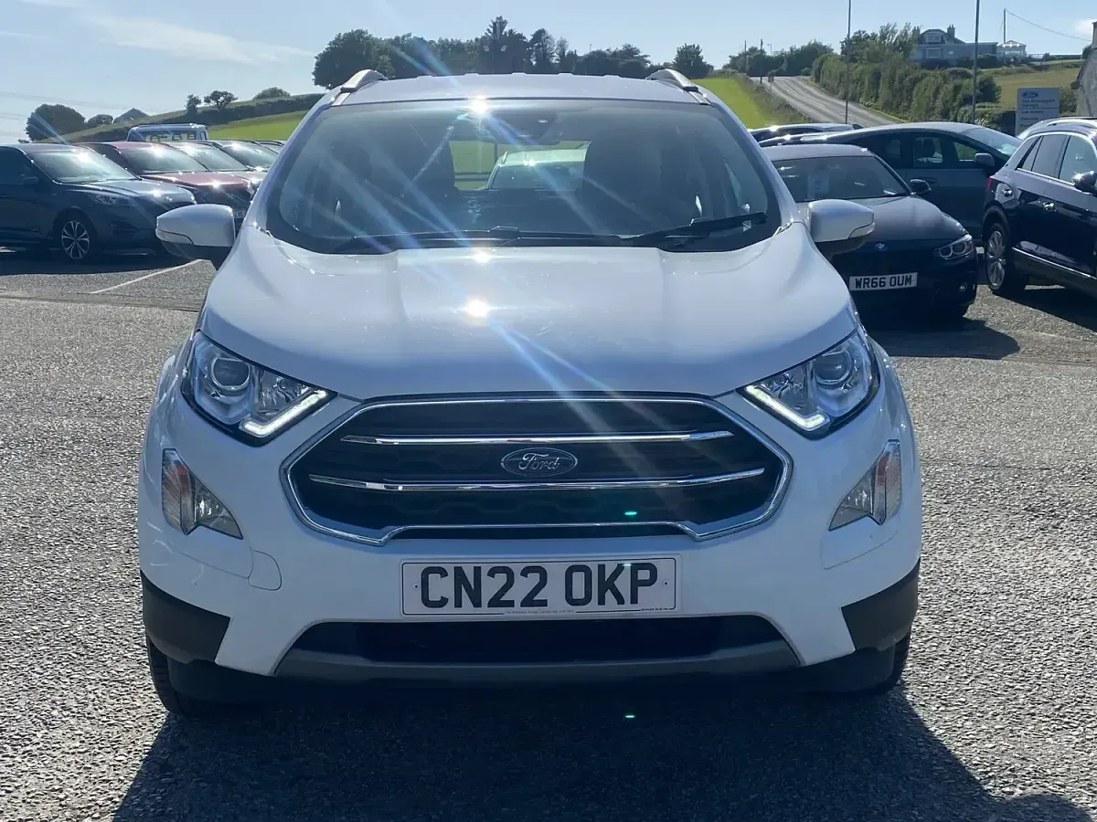 Used Ford Ecosport Titanium 125 HP (91 kW) 2022 White SUV